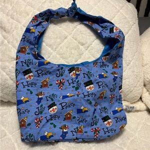 Handmade Fabric Holiday Purse